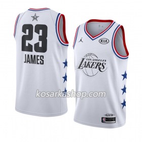 Dres Los Angeles Lakers LeBron James 23 2019 All-Star Jordan Brand Bijela Swingman